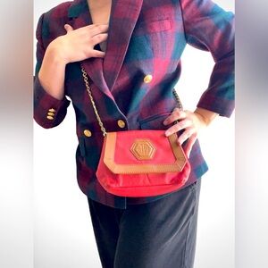 Jonathan Adler Duchess Mini Leather Crossbody - FREE CHARM